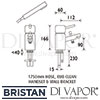 Bristan Prism One Hole Bath Shower Mixer Dimensions